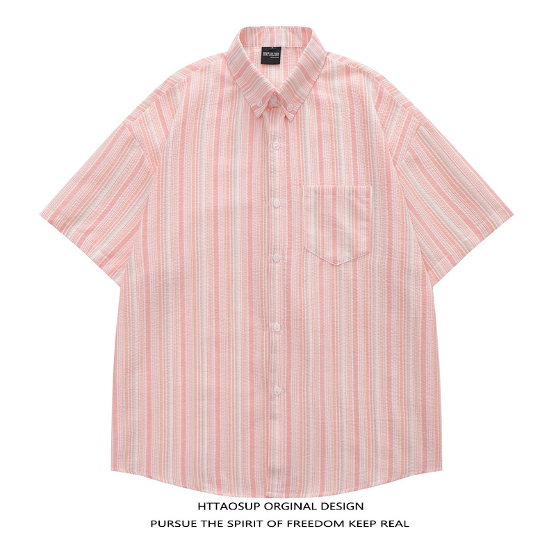 Mens  Shirts & Polos | Linen Short Sleeve Shirt