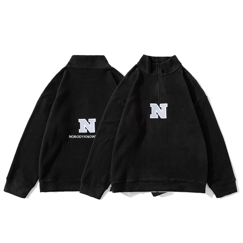 Mens  Sweats & Hoodies | Graphic 1/4 Zip Fleece