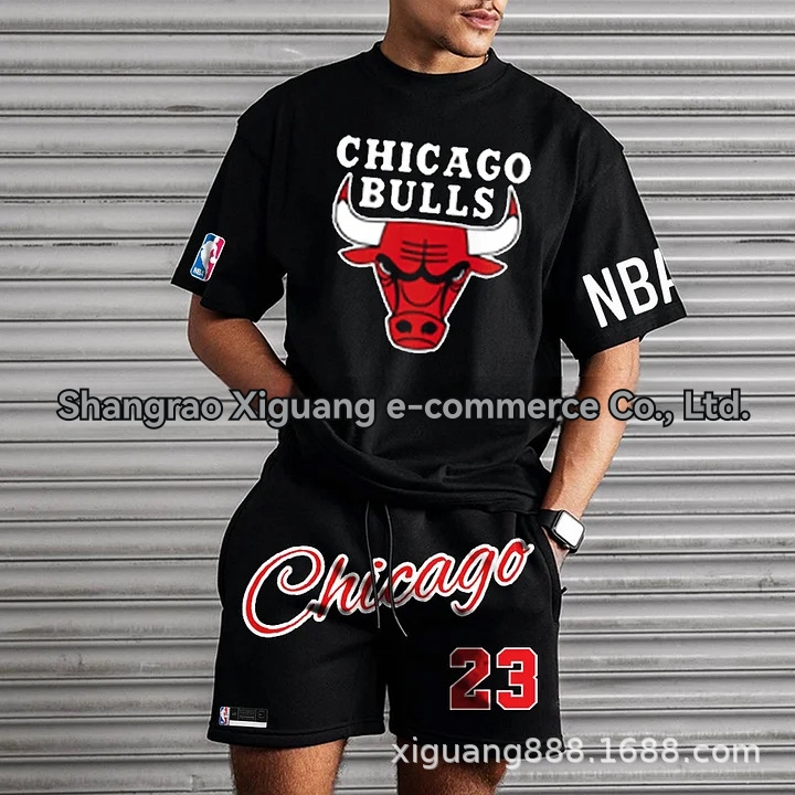 Mens  Sweats & Hoodies | Nba Chicago Bulls Box Fit Hoodie