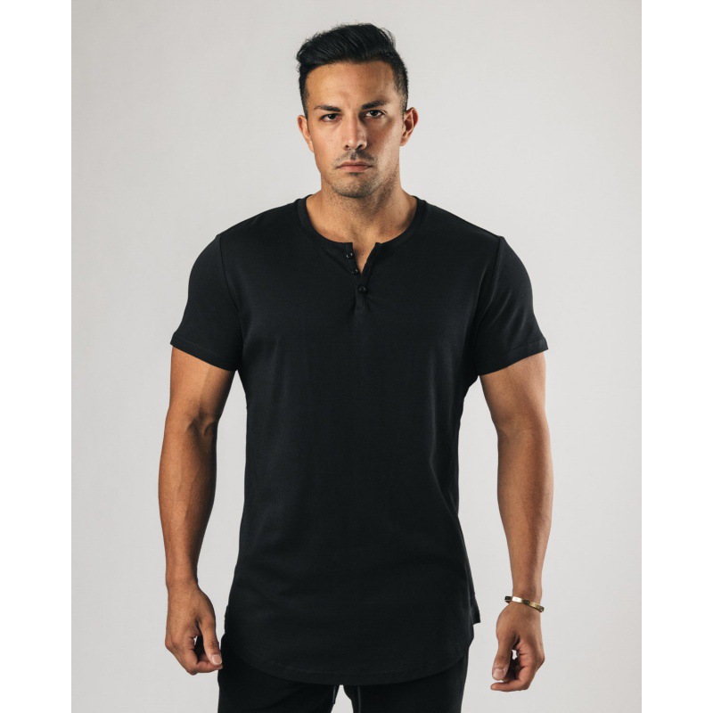 Mens  Tees & Tanks | Organic Henley T-Shirt