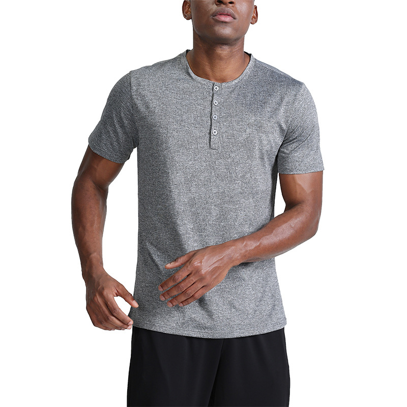 Mens  Tees & Tanks | Organic Henley T-Shirt