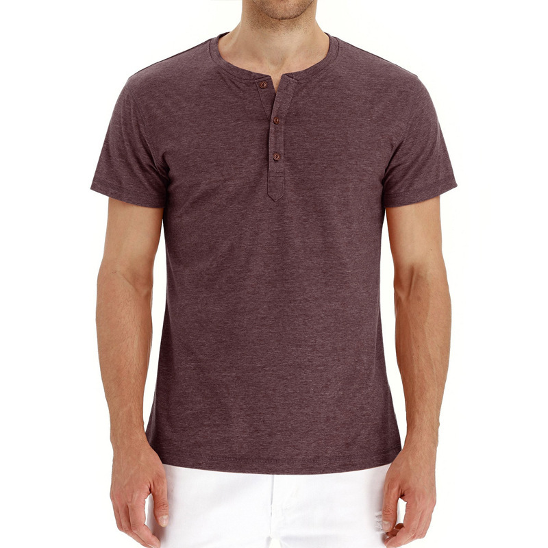 Mens  Tees & Tanks | Organic Henley T-Shirt