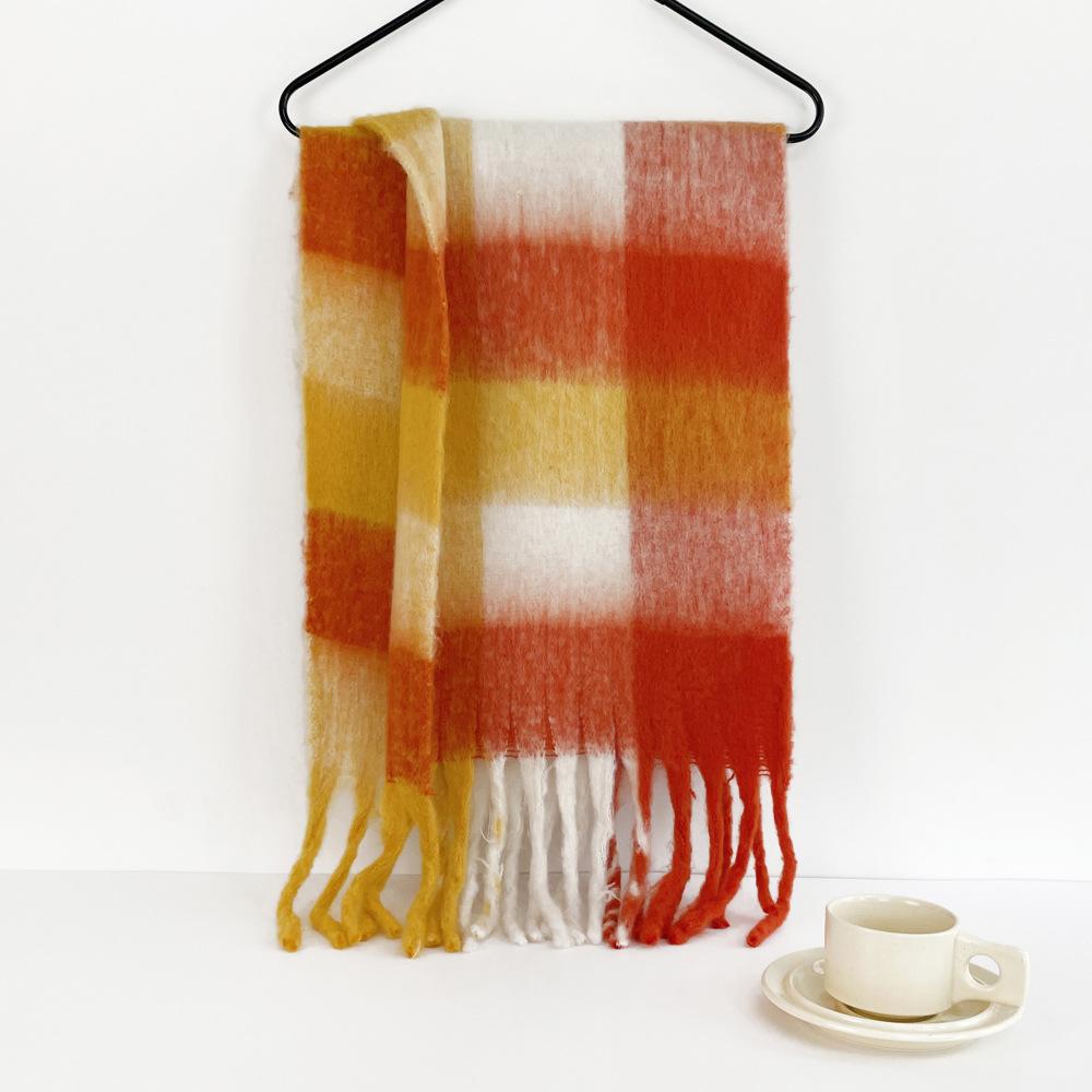 Womens  Beanies & Hats | Phoebe Brushed Tassel Scarf