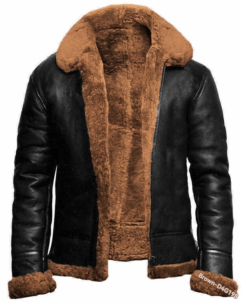 Womens  Jackets | Alfie Faux Leather Sherpa Jacket