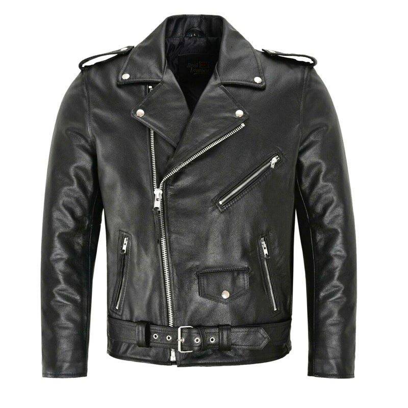 Womens  Jackets | Roman Faux Leather Biker Jacket