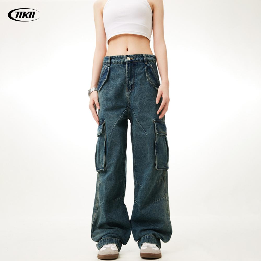 Womens  Jeans | Cargo Super Baggy Jean