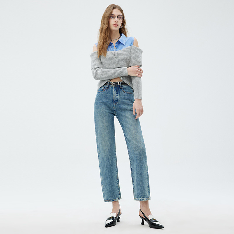 Womens  Jeans | Loose Straight Jean