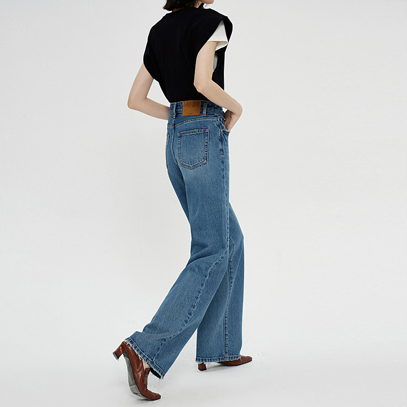 Womens  Jeans | Low Rise Straight Jean