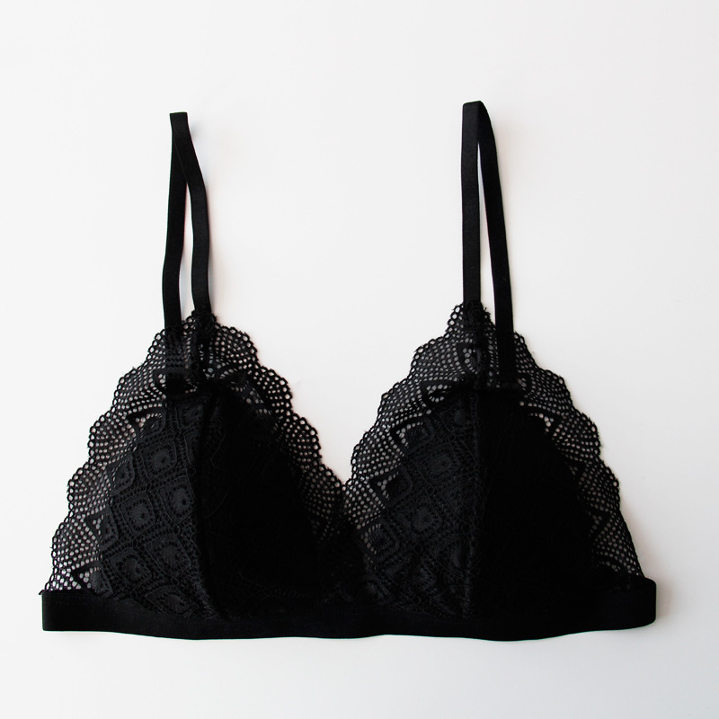 Womens  Lingerie | Broderie Triangle Padded Bralette