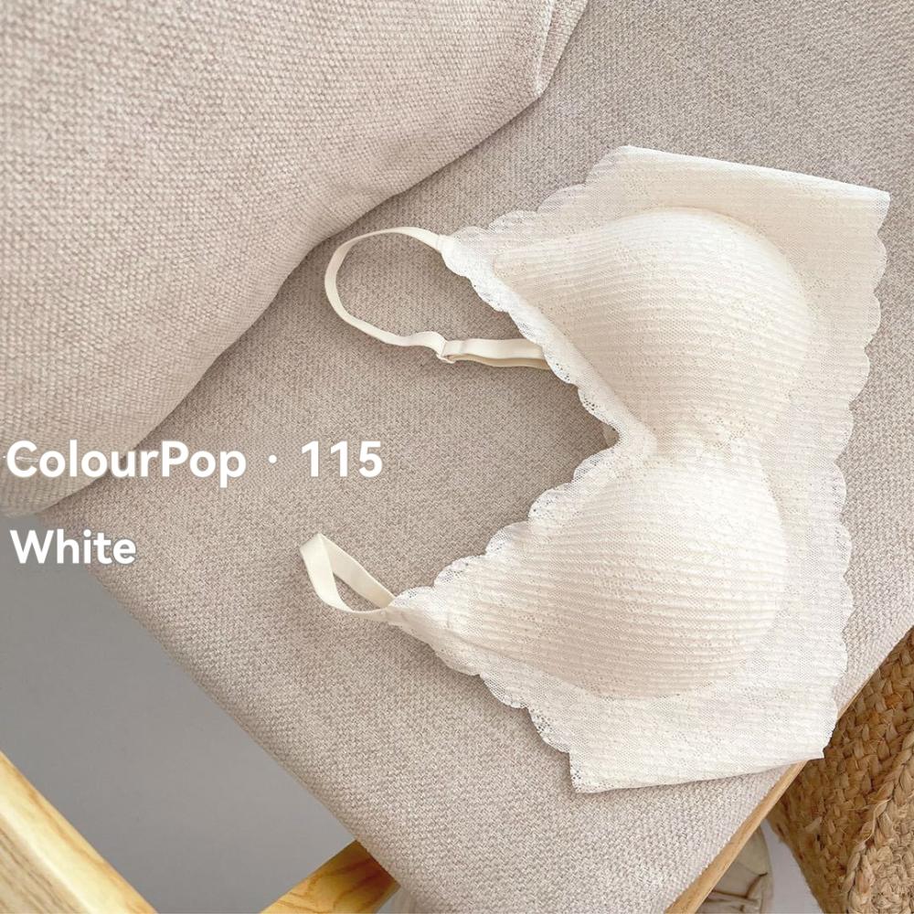 Womens  Lingerie | Organic Cotton Lace Triangle Padded Bralette