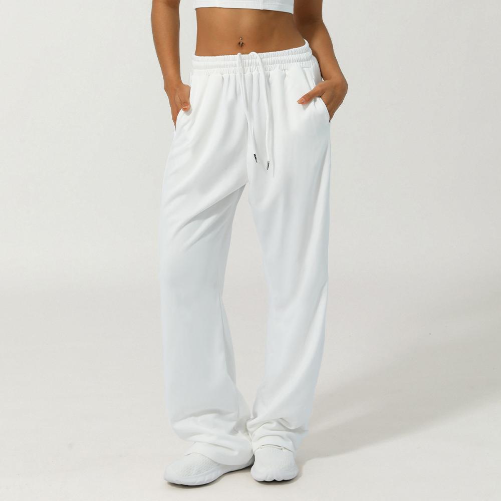 Womens  Pants | Classic Fleece Wide Leg Sweatpant