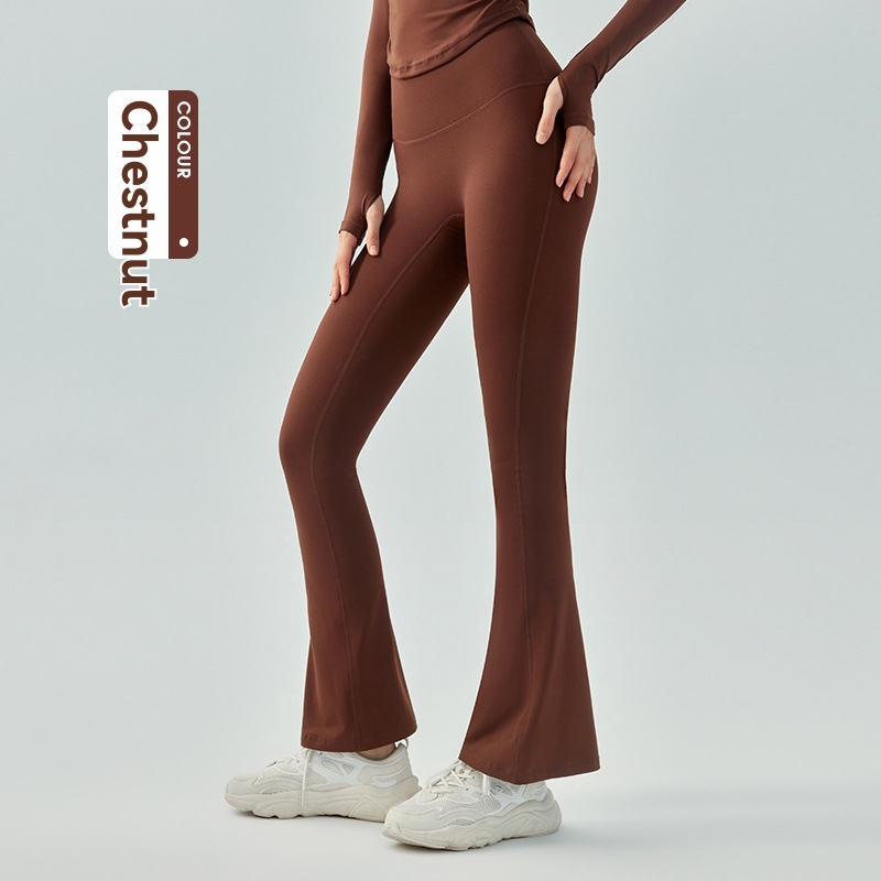 Womens  Pants | Fleece Lined Split Leg Flare