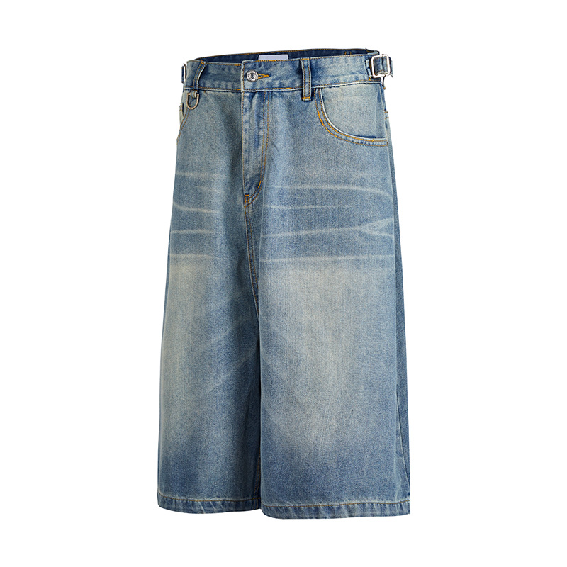 Womens  Shorts | 90 S Baggy Denim Jort