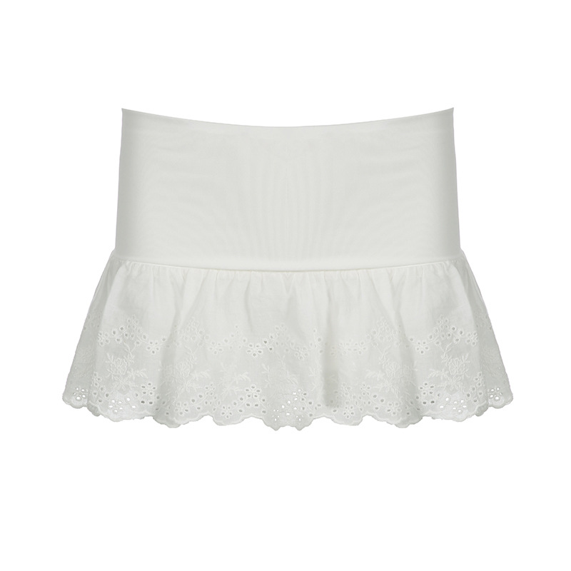 Womens  Shorts | Ruffle Woven Short