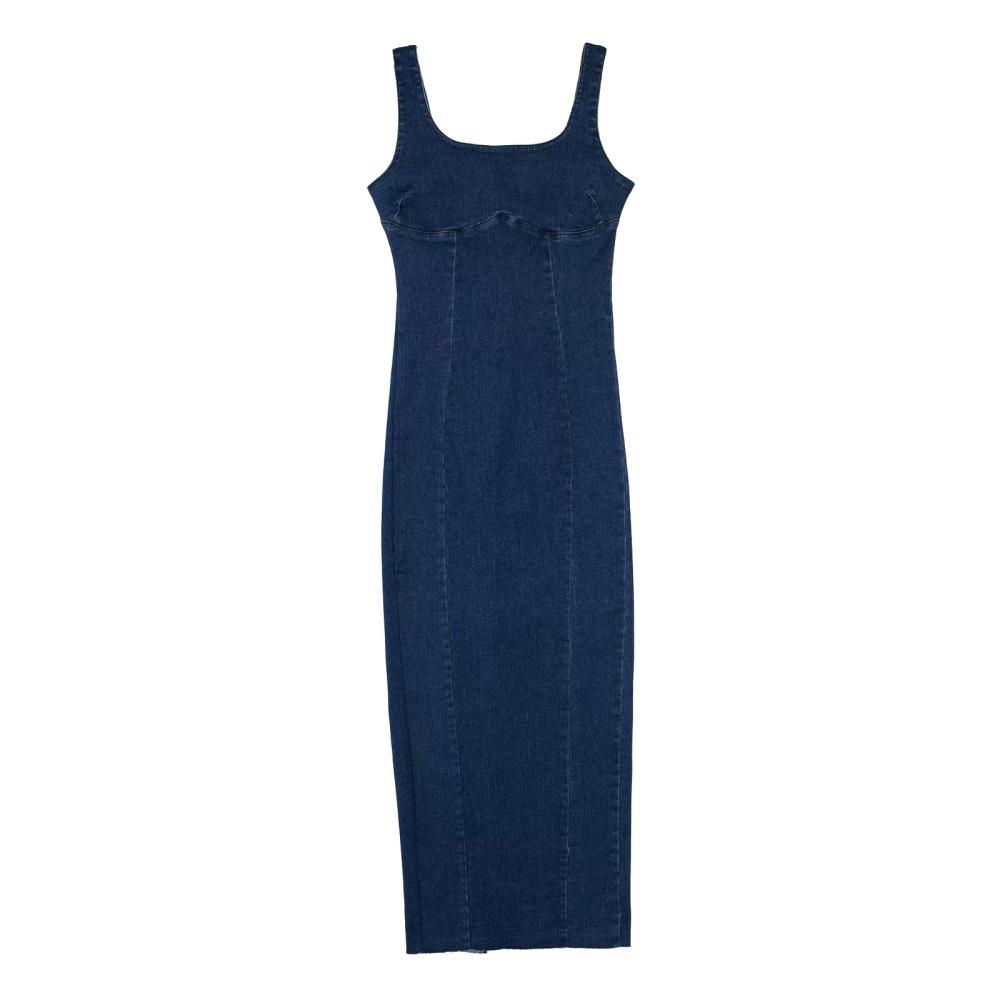 Womens  Skirts | Sloan Denim Maxi Dress