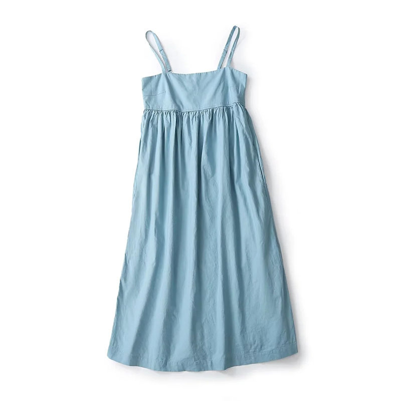 Womens  Skirts | Sloan Denim Maxi Dress