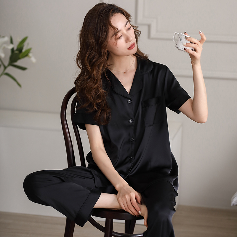 Womens  Sleepwear | Staycay Satin Sleep Set