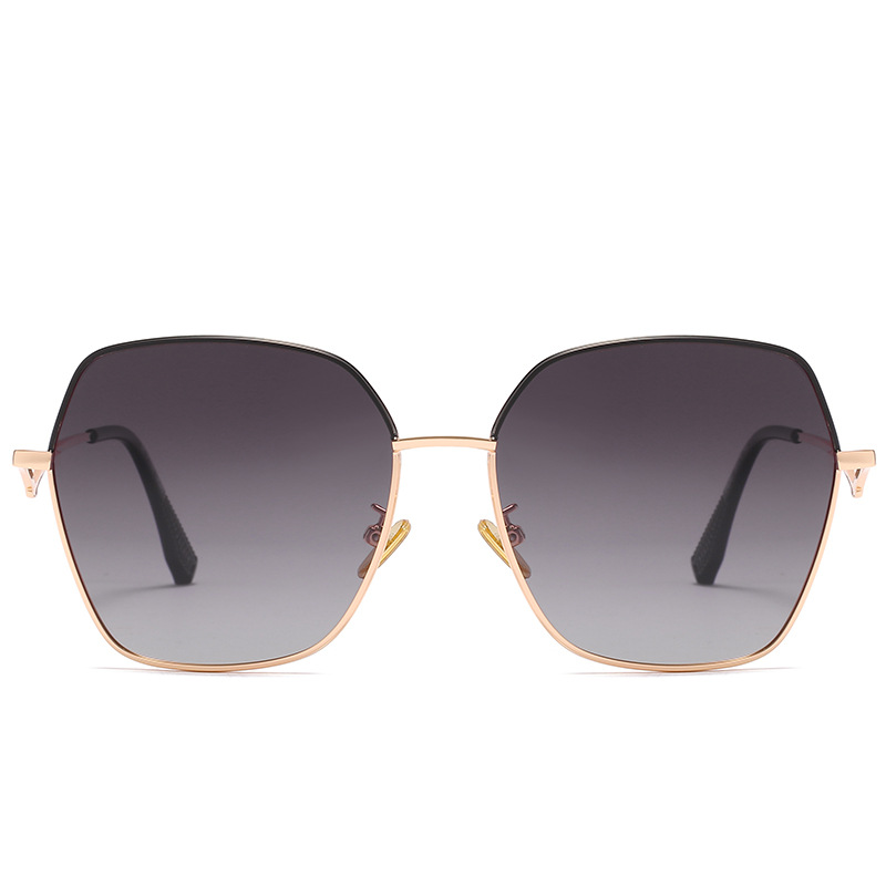 Womens  Sunglasses | Vicky Oversized Metal Sunglasses