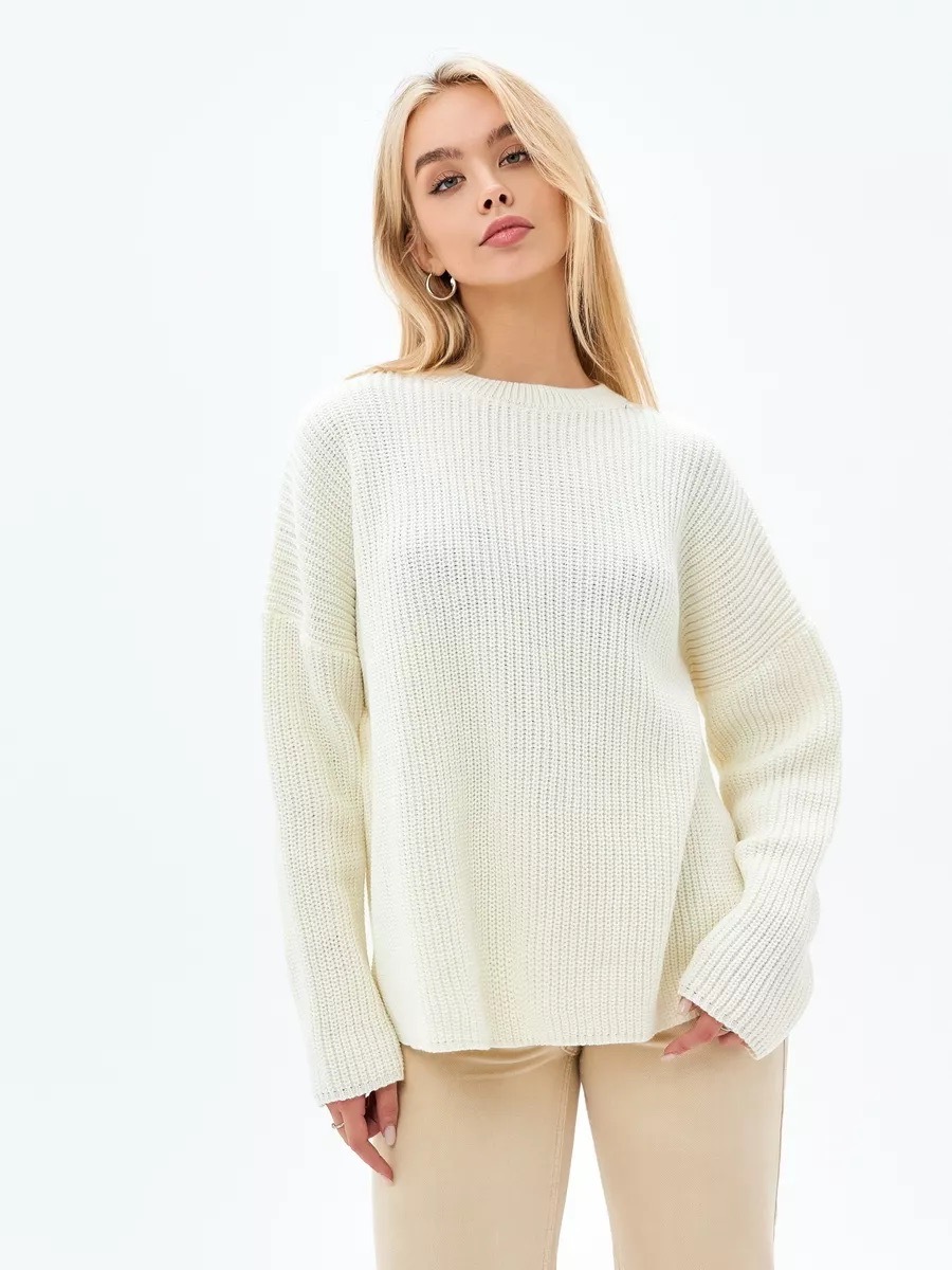 Womens  Sweaters & Cardigans | Lux Crew Sweater