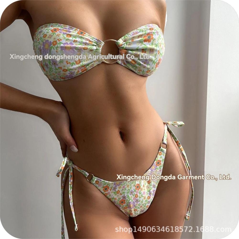 Womens  Swimwear | Fixed Tie Side Brazilian Bikini Bottom