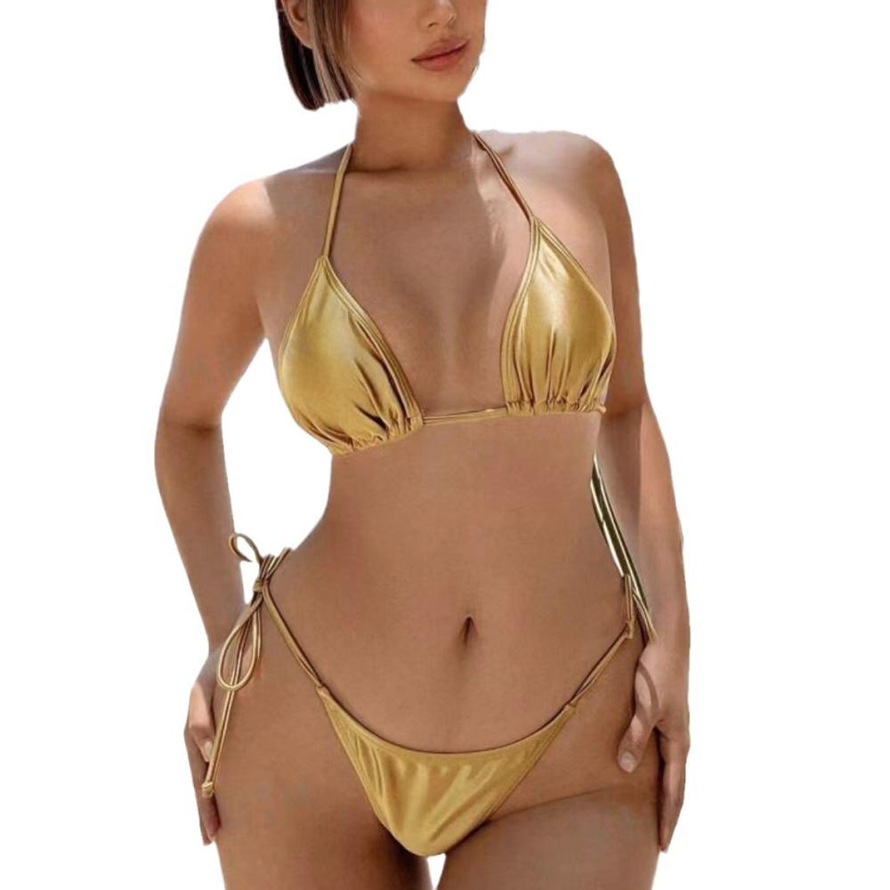 Womens  Swimwear | Fixed Tie Side Brazilian Bikini Bottom