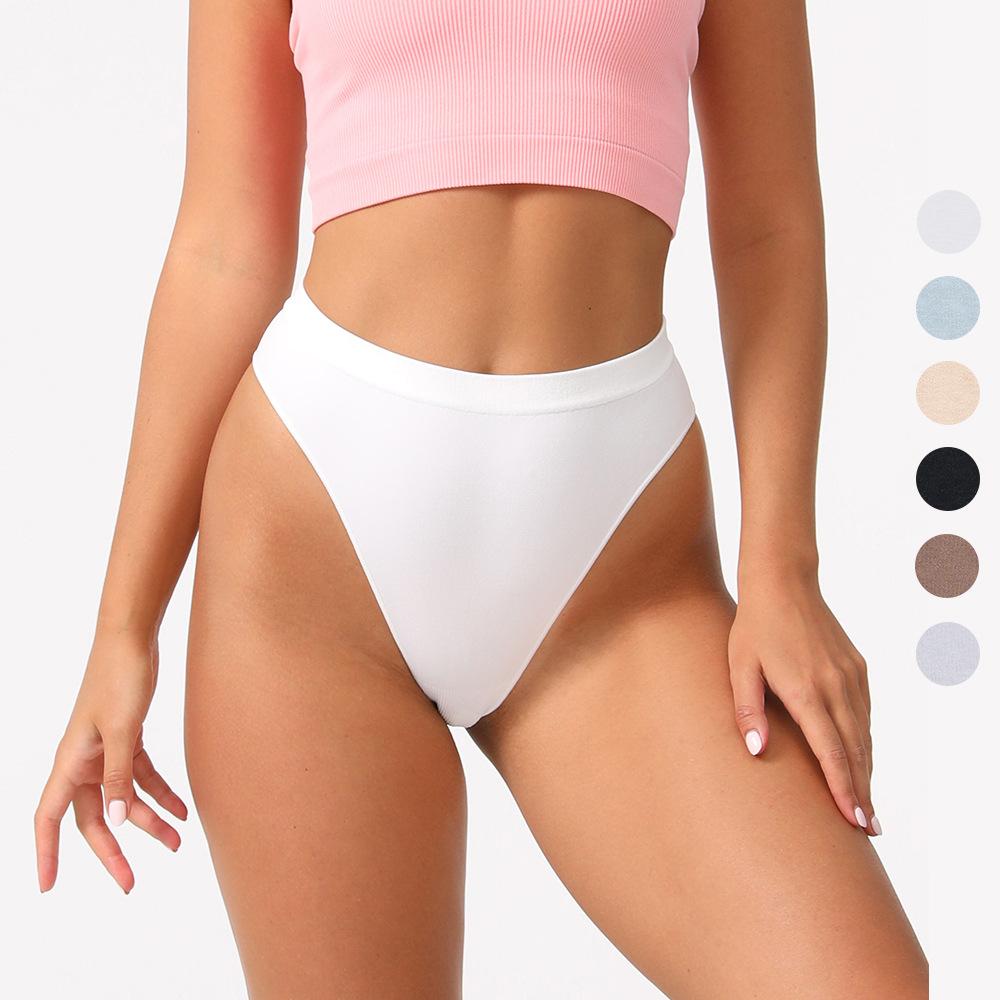 Womens  Swimwear | Refined High Side Thong Bikini Bottom