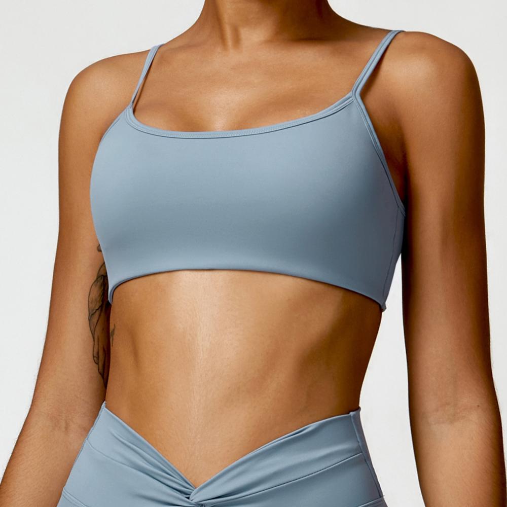 Womens  Swimwear | Straight Neck Crop Bikini Top