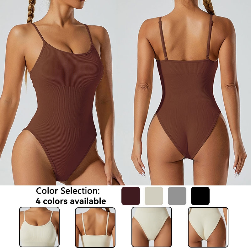 Womens  Swimwear | Thin Strap Low Scoop One Piece Cheeky