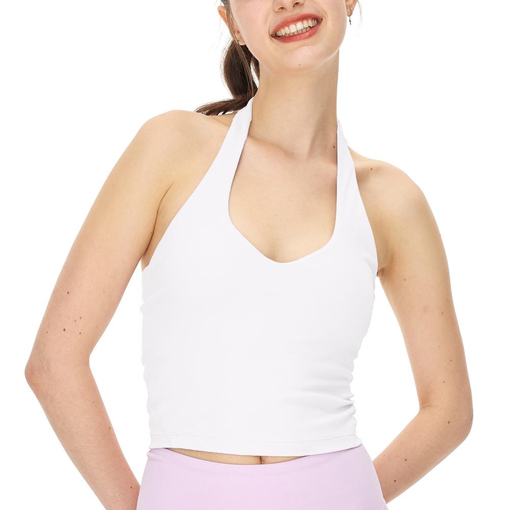 Womens  Tops | All Day V Neck Halter