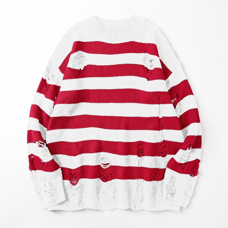 Womens  Tops | Cotton Crew Neck Pullover