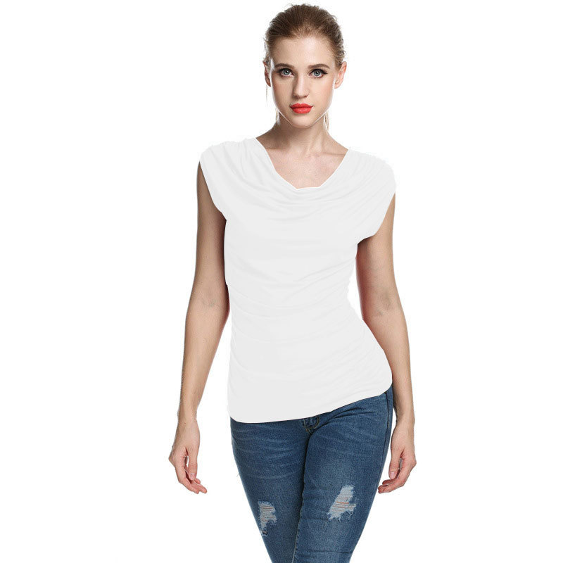 Womens  Tops | Lexa Tie Back Cowl Neck Top