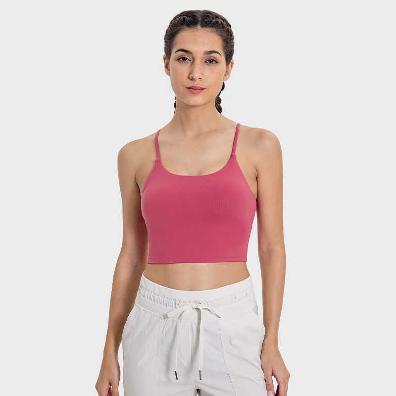 Womens  Tops | Ultra Luxe Bonded Strappy Back Tank